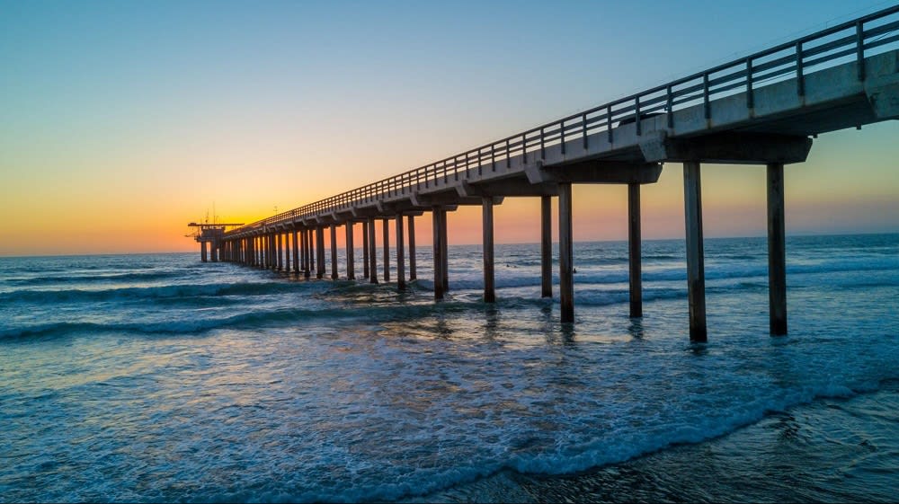 Stop by Scripps Pier