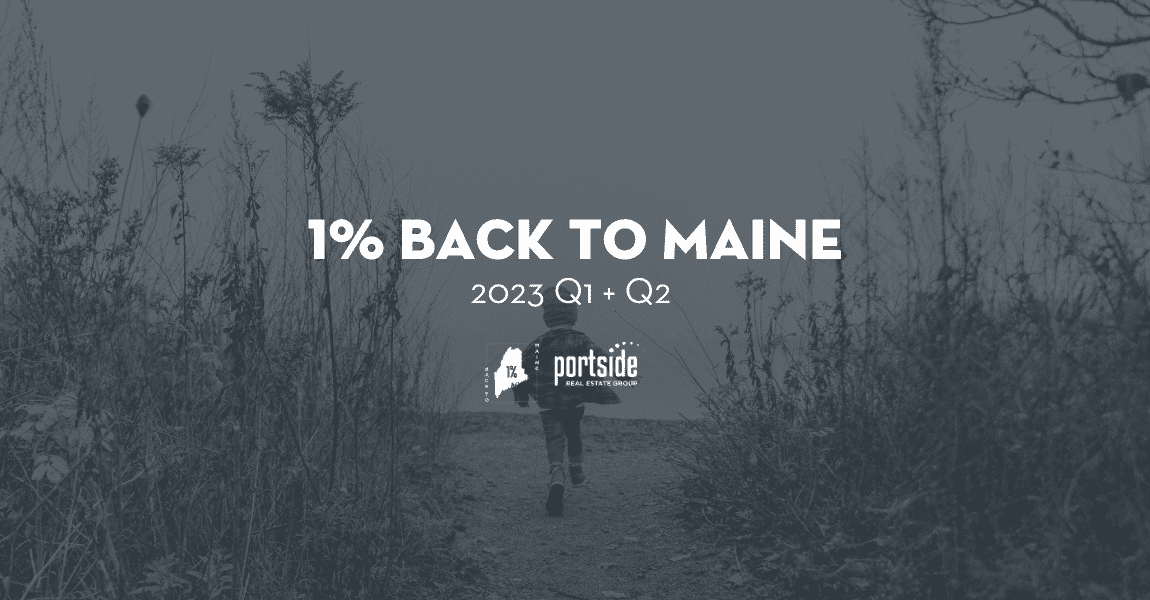 1% BACK TO MAINE: Q1 + Q2 GRANT RECIPIENTS