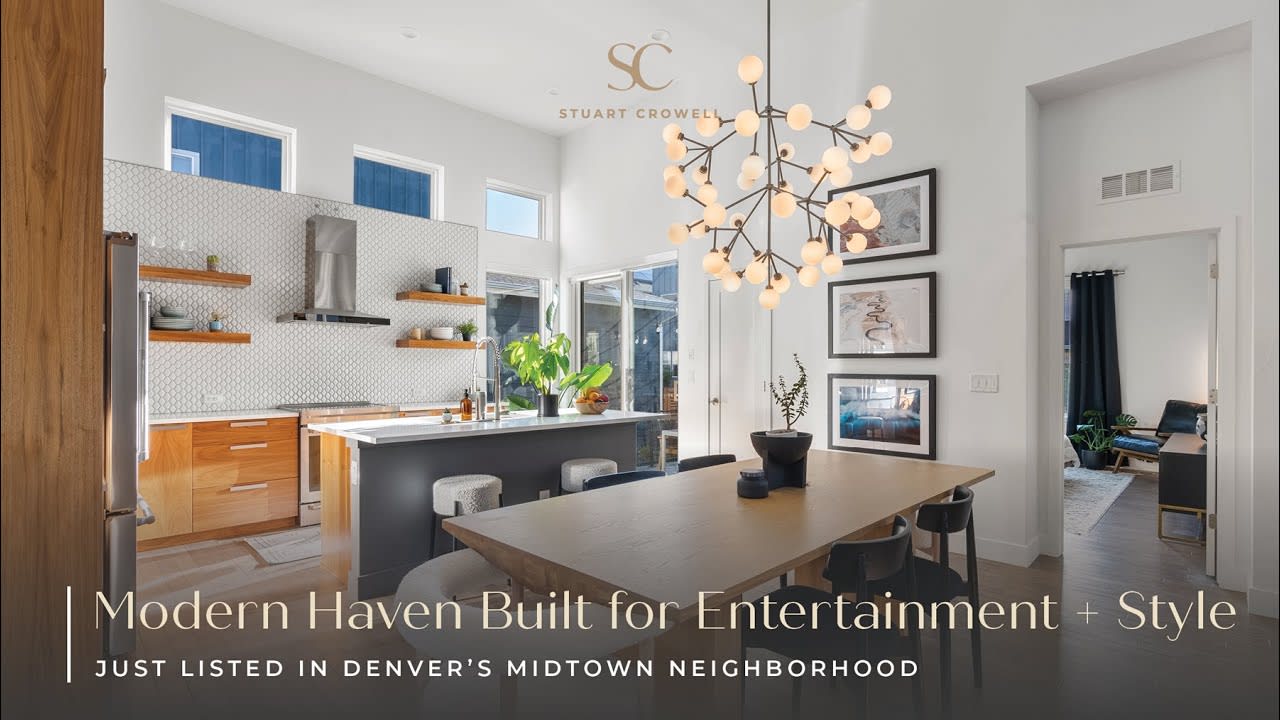 Modern Haven: Urban Luxury 15 Minutes from Denver, 20 Minutes from Boulder