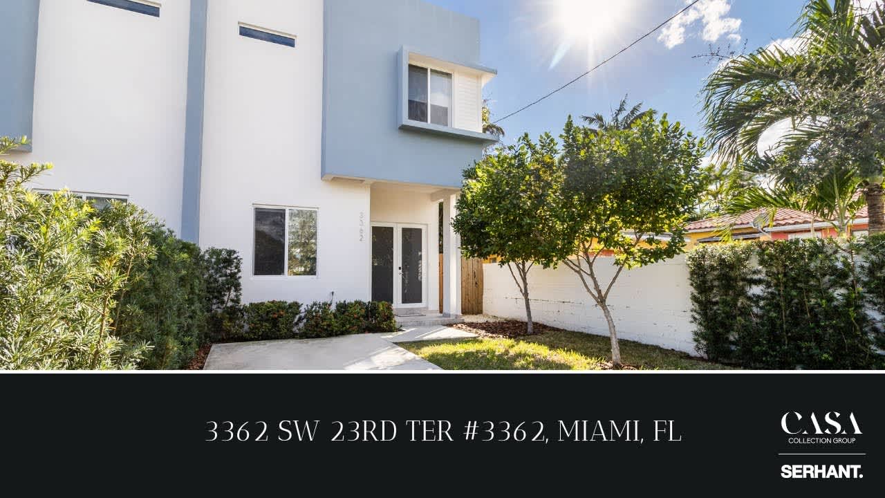 Luxury Townhouse for Rent in Miami | Modern Living Near Coral Gables | $6,500/month