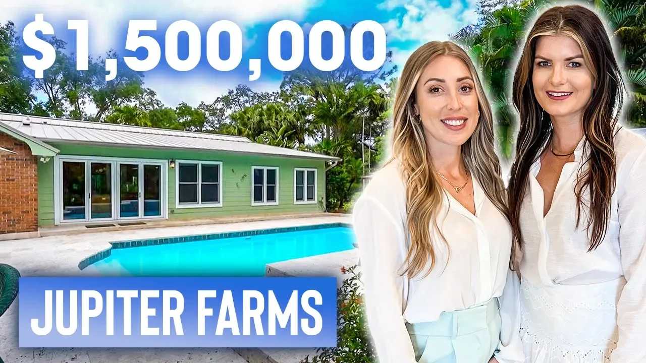 Inside A $1 Million Dollar Jupiter Farms Home - SOLD