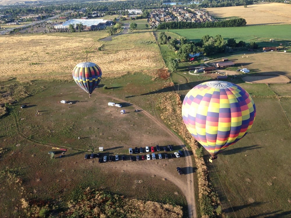 Ride in a hot air balloon