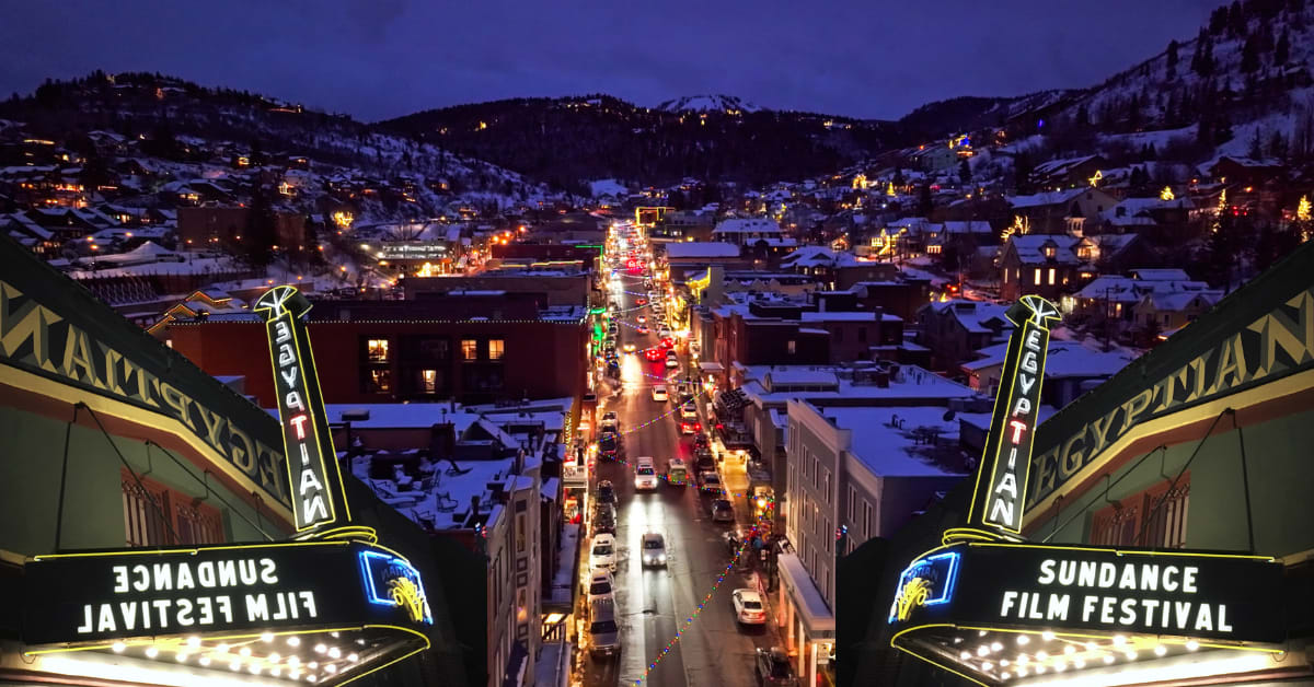 Park City At Night During The Sundance Film Festival | Railton North + Co