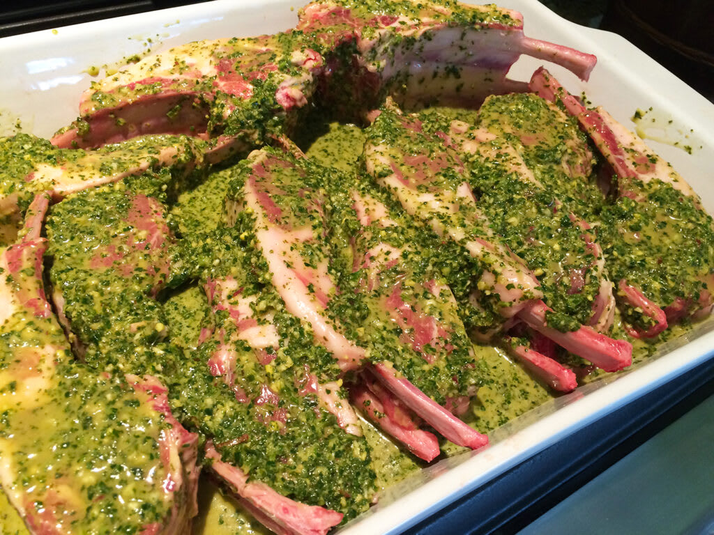 Ottolenghi Marinated Rack of Lamb