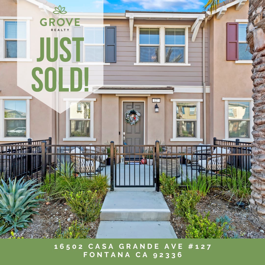 SOLD - 16502 Casa Grande Ave #127 Fontana CA 92336