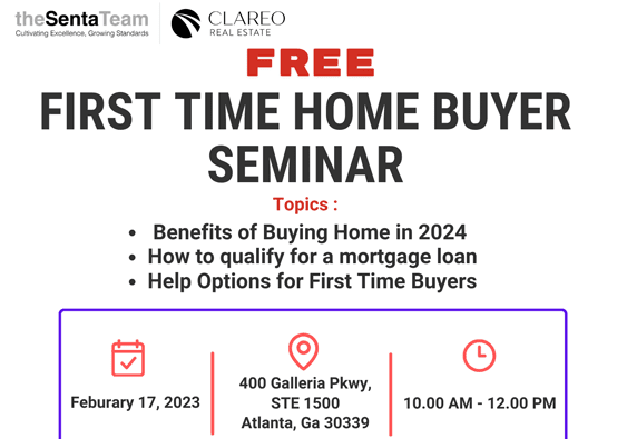 First Time Home Buyer Seminar