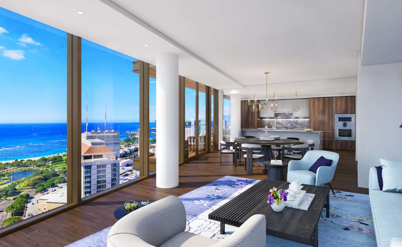 the residences at mandarin oriental honolulu condos for sale