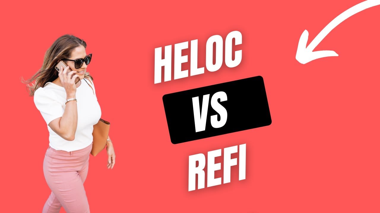 Cash out Refi VS HELOC | On The Set With Josette