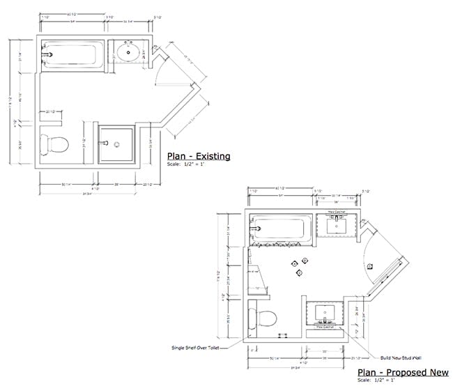 Master Bath Reno | The Plans