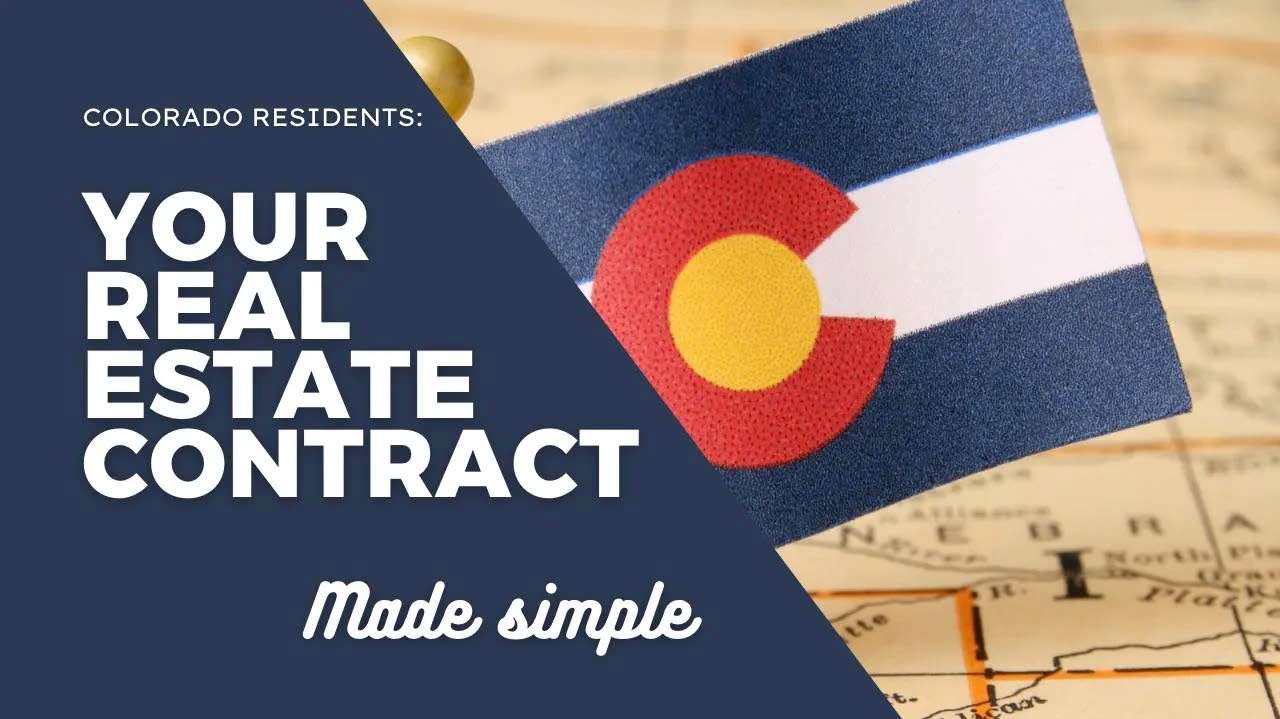 How to read the Colorado Real Estate Contract for Buyers and Sellers