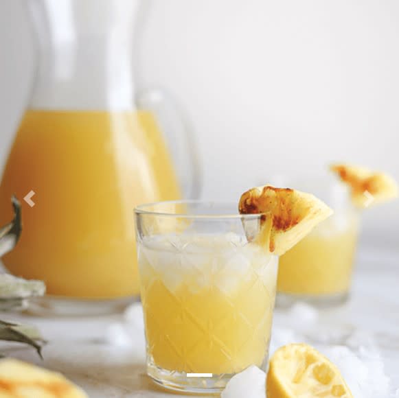 Grilled Pineapple Lemonade