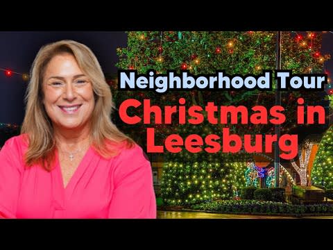 Christmas in Leesburg: A Magical Neighborhood Tour with Celeste