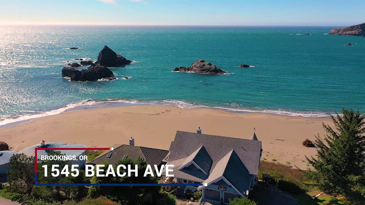 OCEANFRONT HOME for SALE-1545 Beach Ave, Brookings, OR (UB)