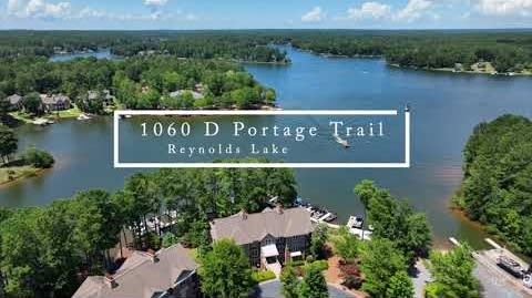 NEW LISTING: 1060D Portage Trail, Condo in Reynolds Lake Oconee