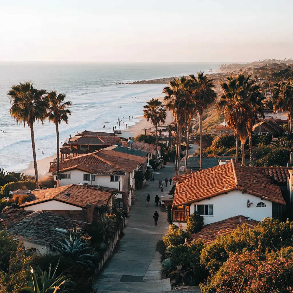 Ocean view homes in Southwest San Clemente