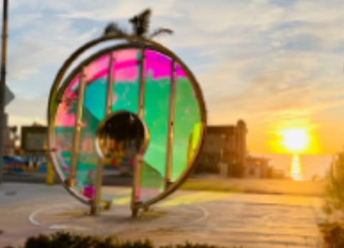 Light Gate Sunset