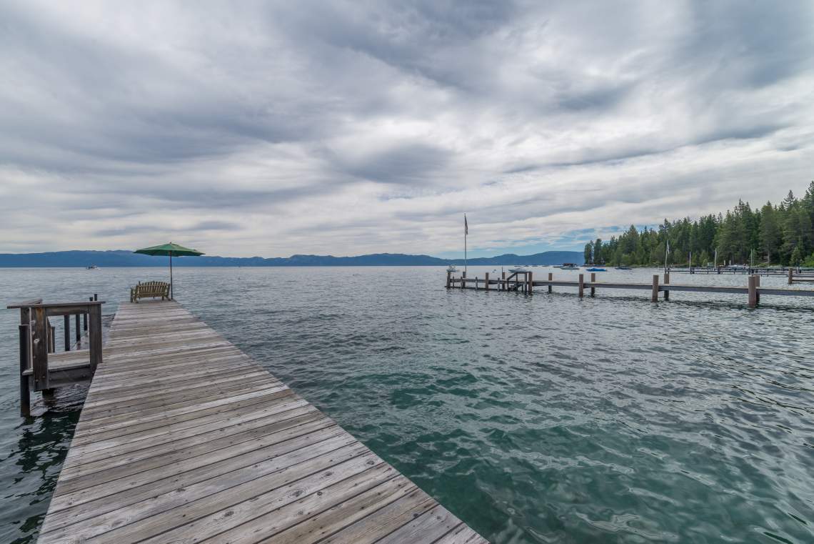 West Shore Lakefront With Private Pier & Buoy