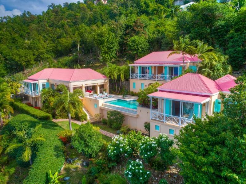 Silver Palms Villa, West End Tortola 4 Beds 4.5 Baths Luxury