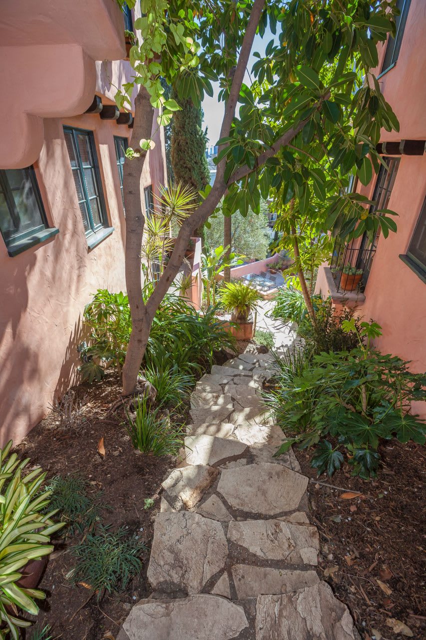 Las Orquideas :: Spanish Revival Compound :: Wilfred Buckland, Architect, 1929 :: Howell + Padgett, Restoration, 2019