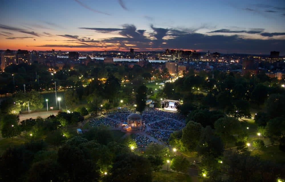 Spend an evening at Shakespeare on the Common