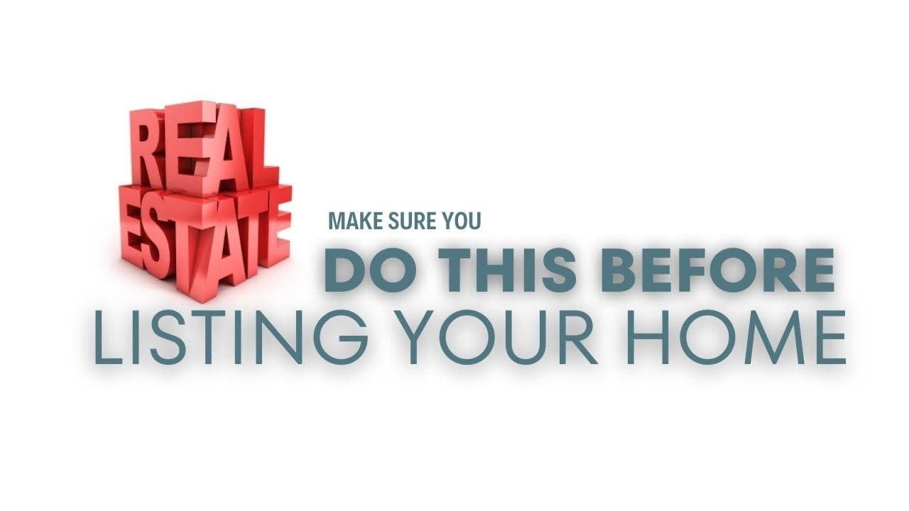 Make SURE You Do THIS Before LISTING YOUR HOME! | Boyd The Broker Real Estate