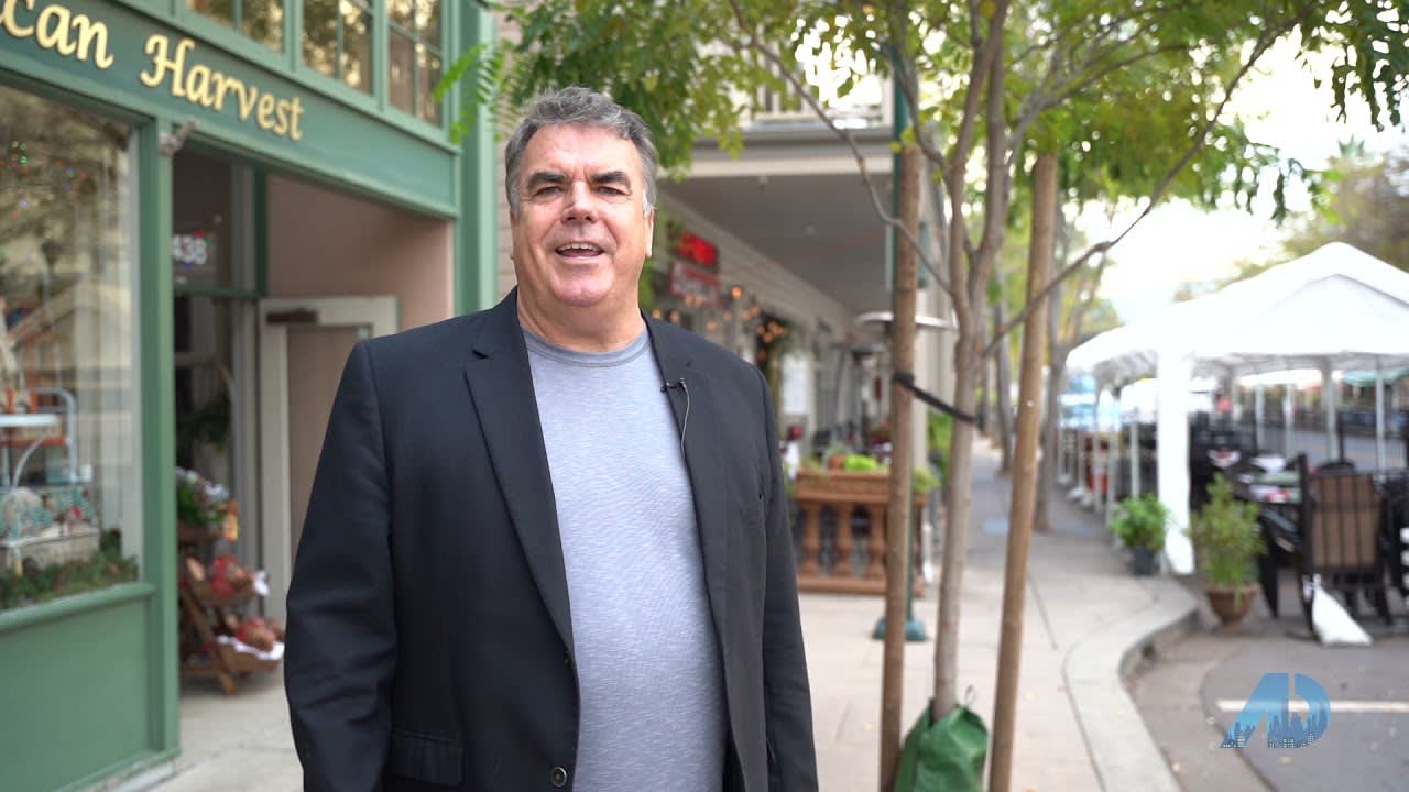 American Dream TV with Host Doug Buenz Realtor - Ruby Hill Home Plus downtown Pleasanton Restaurant