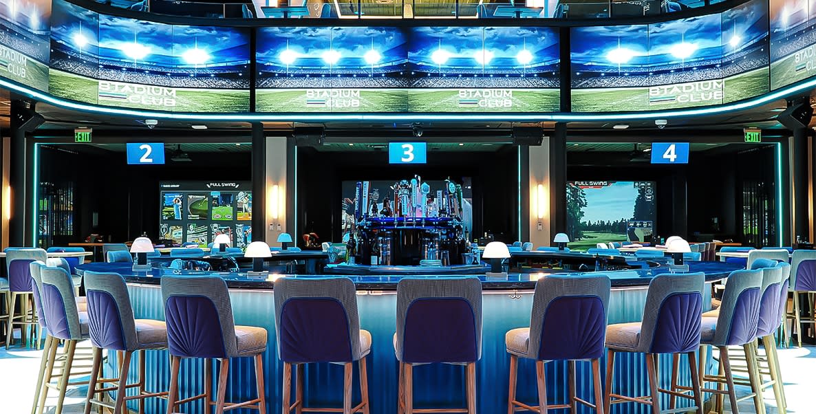 stadium club orlando golf simulators sports bar