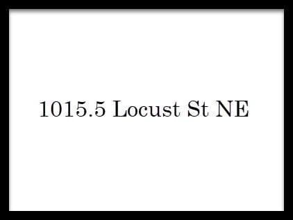 1015.5 Locust St NE