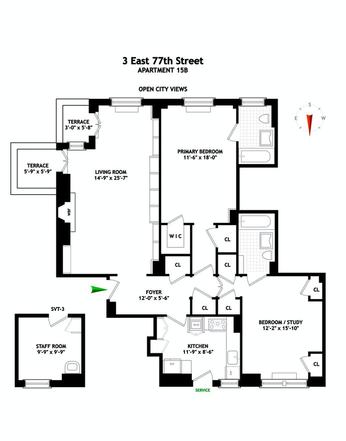 3 East 77th Street, 15B