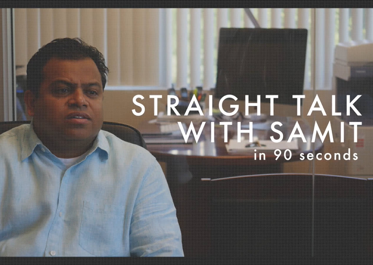 90 Seconds with Samit