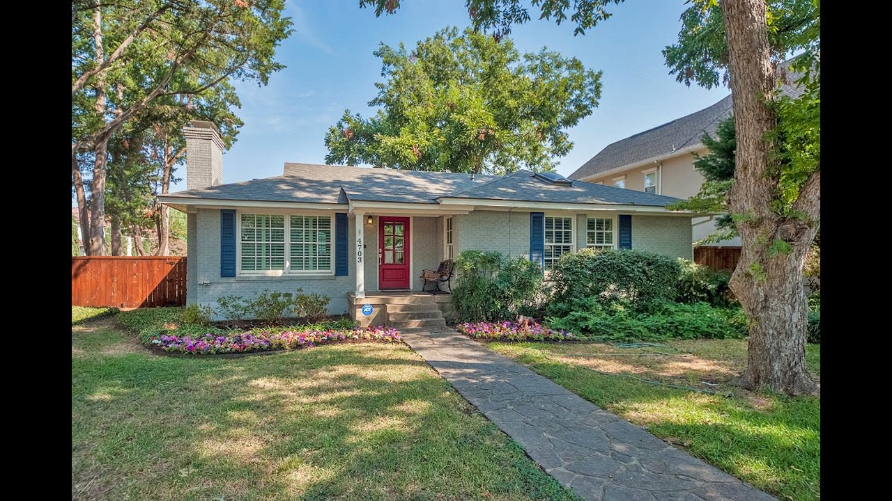 4703 W. Amherst, Dallas, TX 75209