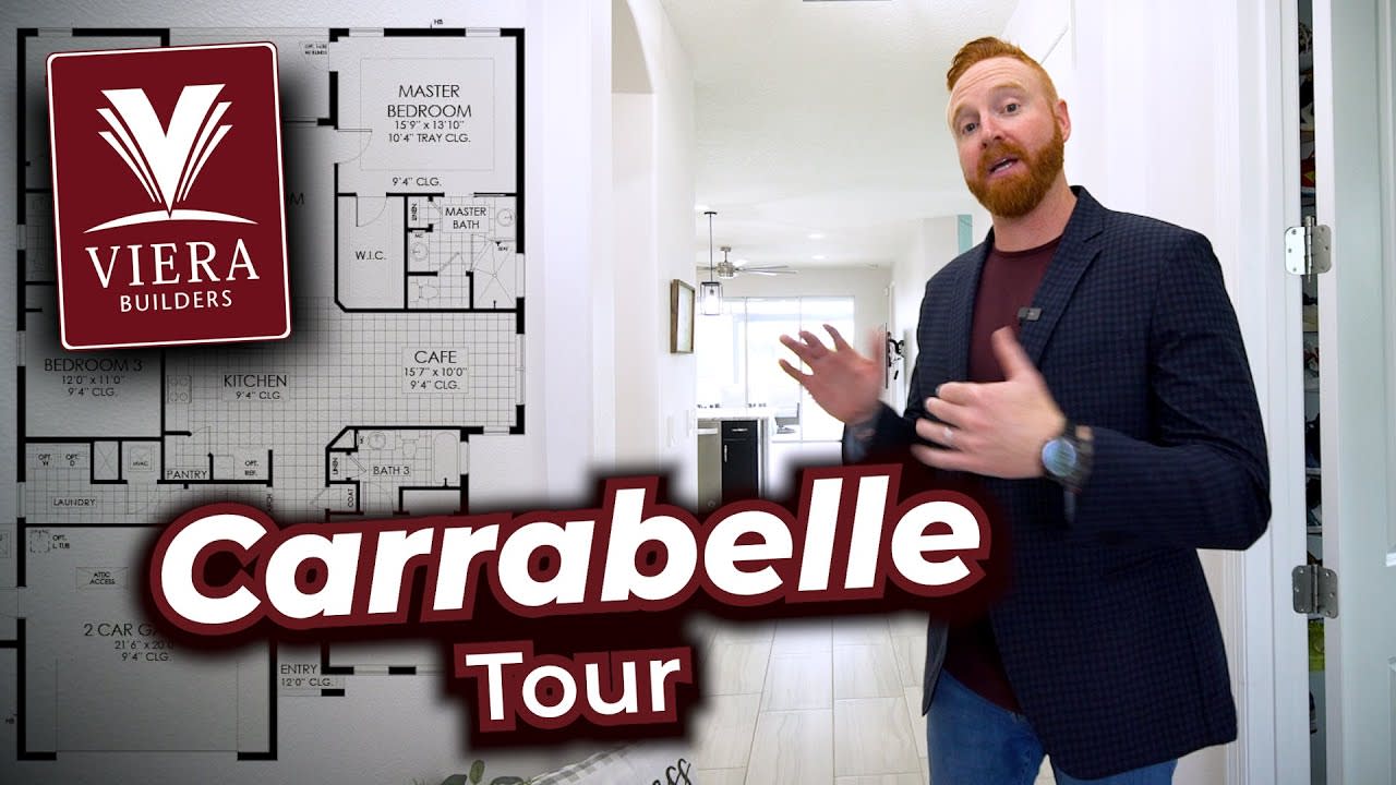 Touring the "Carrabelle" Floor Plan