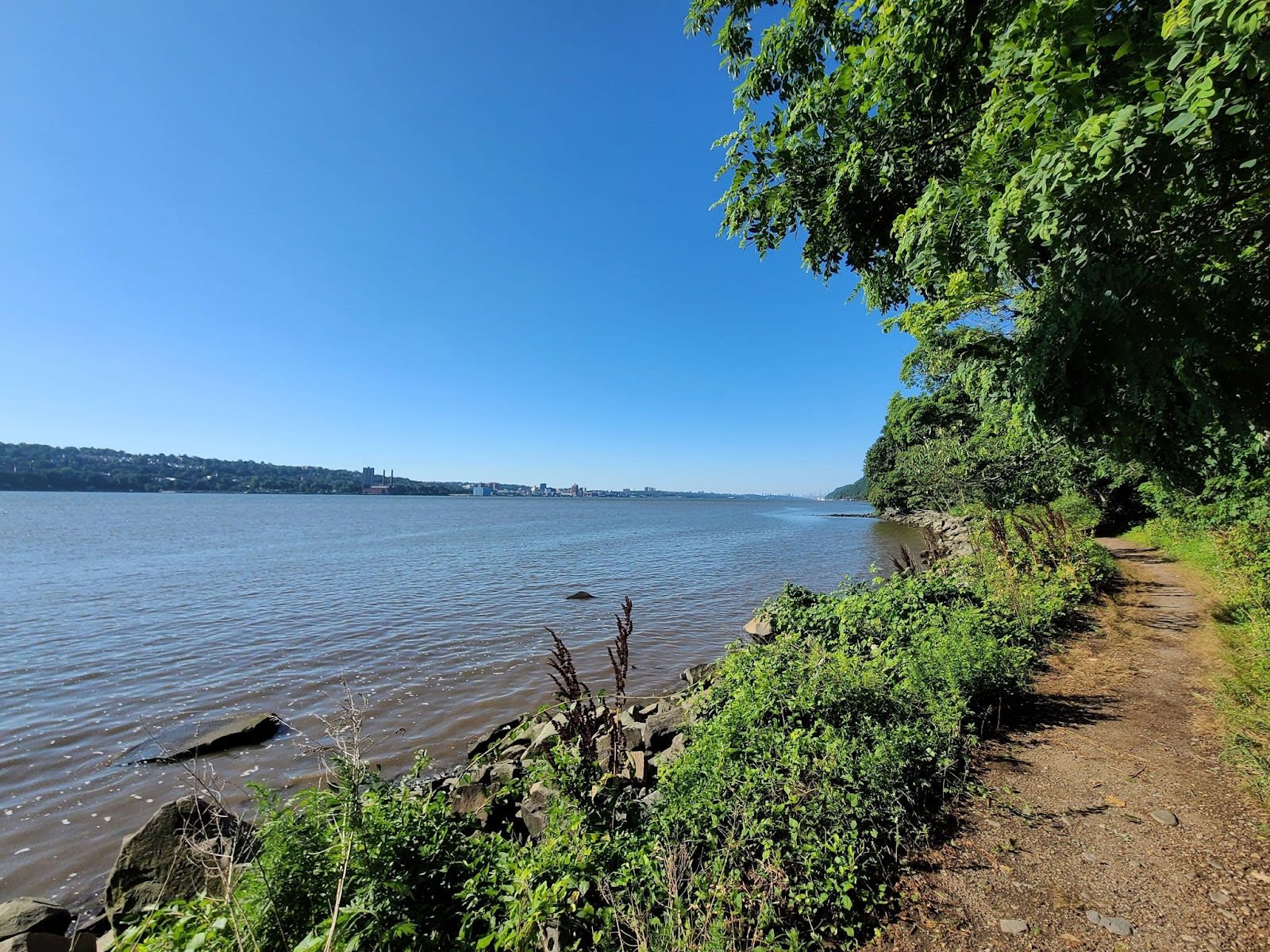 The Shore Trail at Palisades Interstate Park