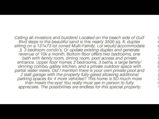 Investor special