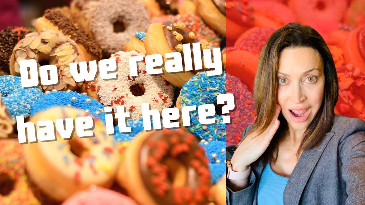 Reacting to incredible doughnuts in my town.