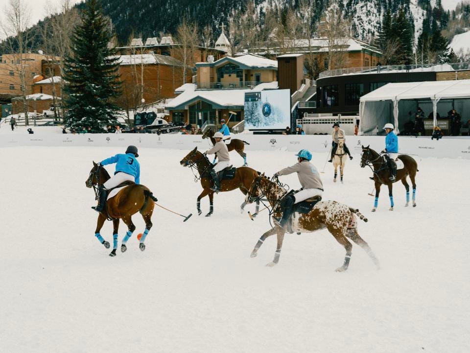 St. Regis Ushers In Aspen’s Festive Season At World Snow Polo Championship