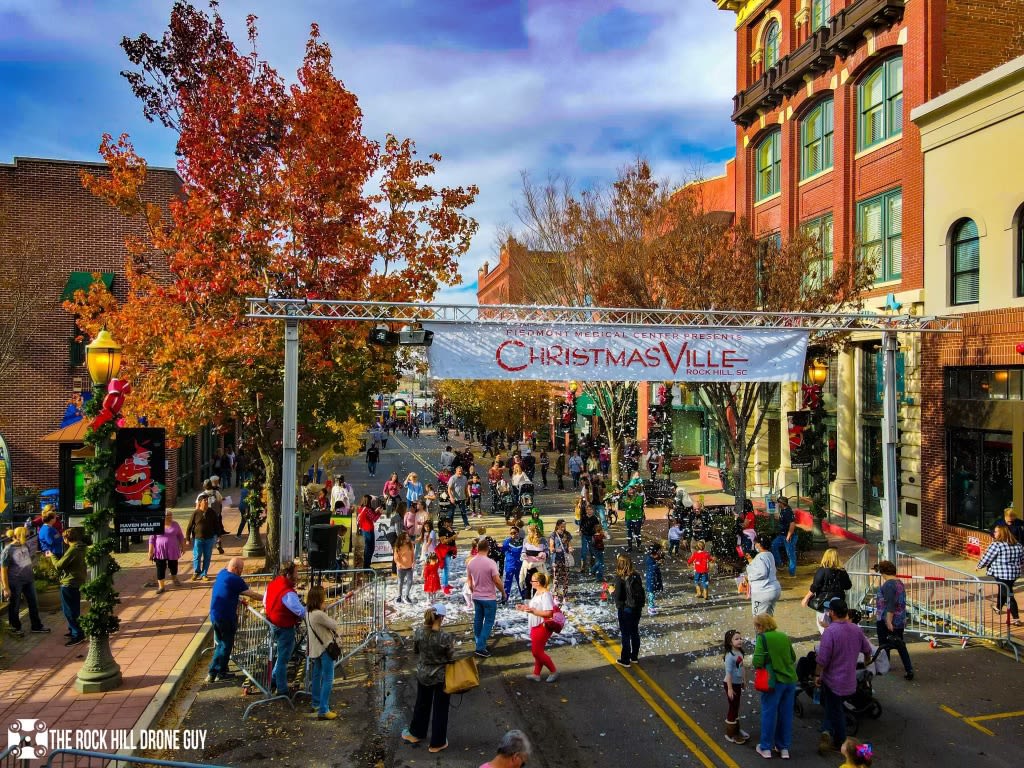 ChristmasVille in Downtown Rock Hill, SC