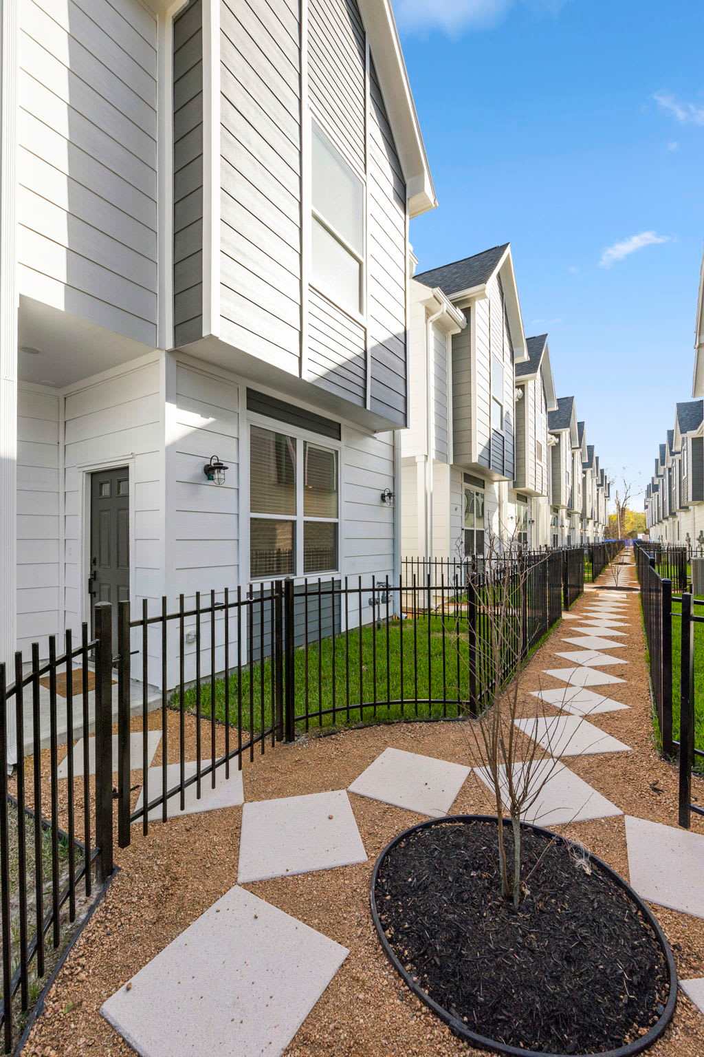 Commons at West Tidwell North Houston Townhomes Oracle City Homes