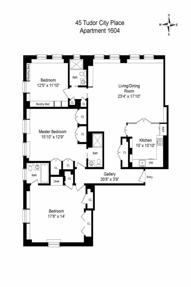 45 Tudor City Pl #1604