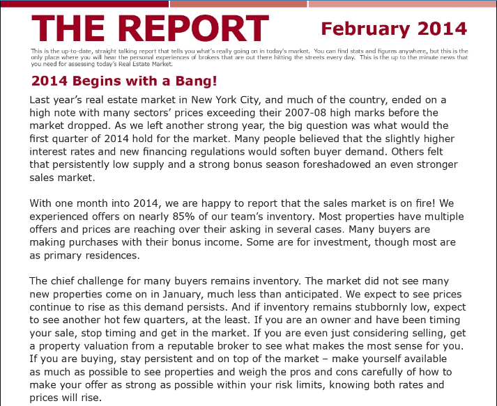 The Meier Report - February 2014