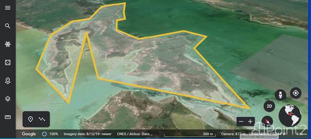 237 Acres Private Peninsular on Ambergris Caye With 6.5 Miles of Waterfrontage - North Cayo Frances