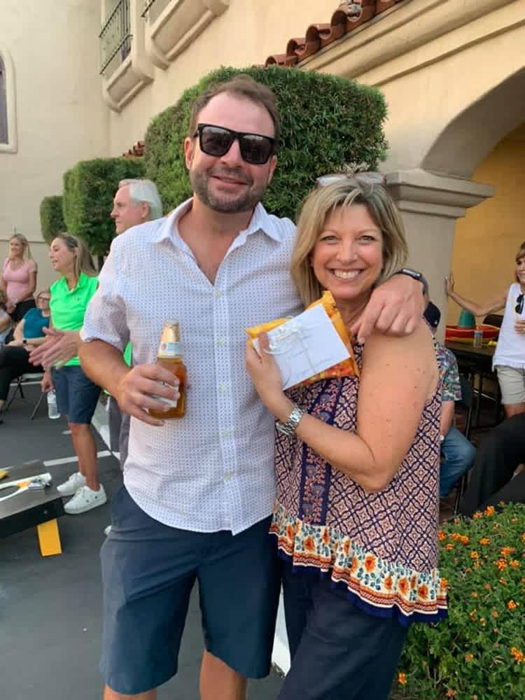 First Team Tustin agents at their end of summer celebration
