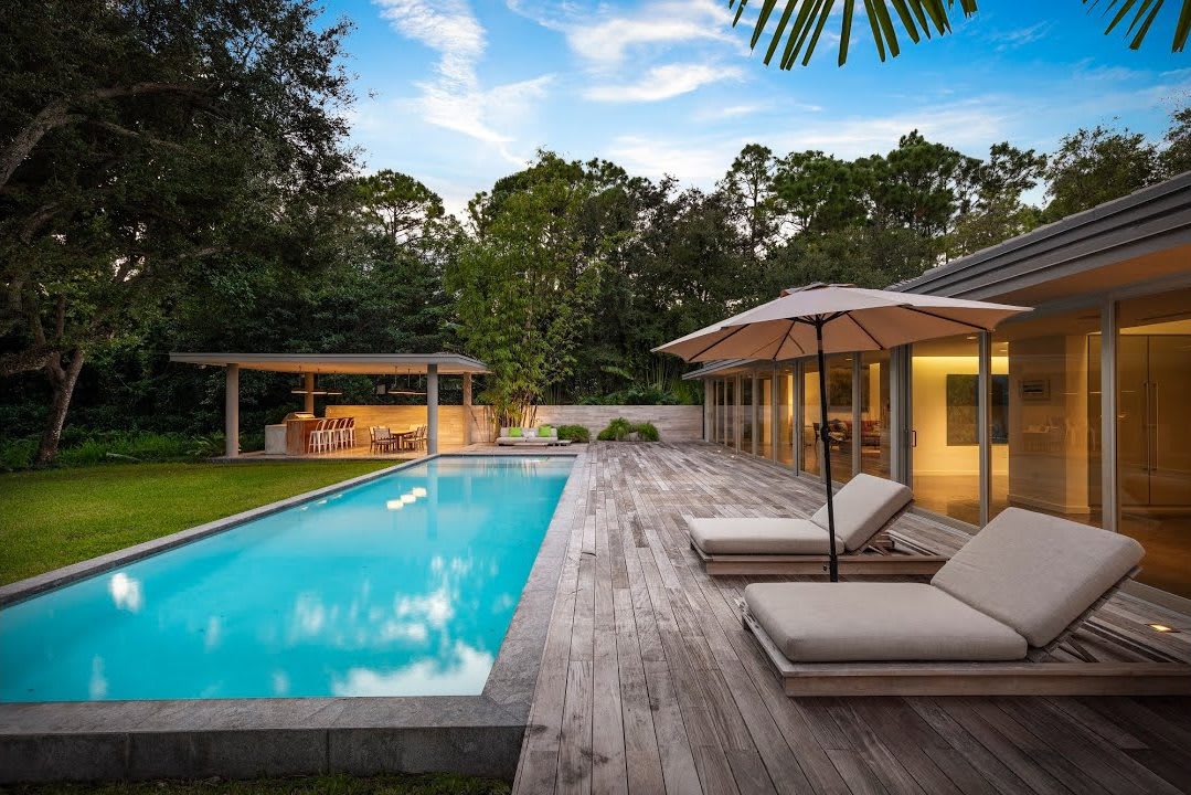 Custom Built Mid-Century Tropical Modern Estate | 6080 SW 102 St.