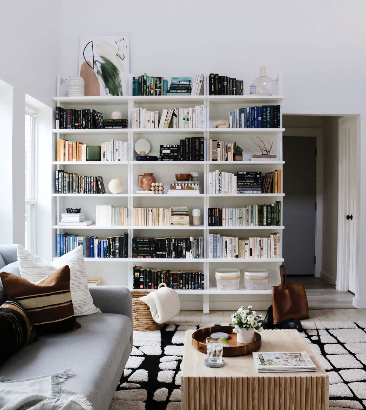 bookshelves