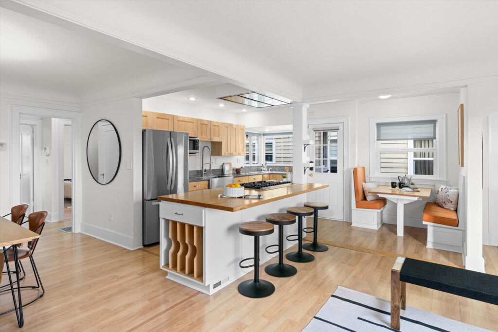 Kitchen of a home in West Seattle