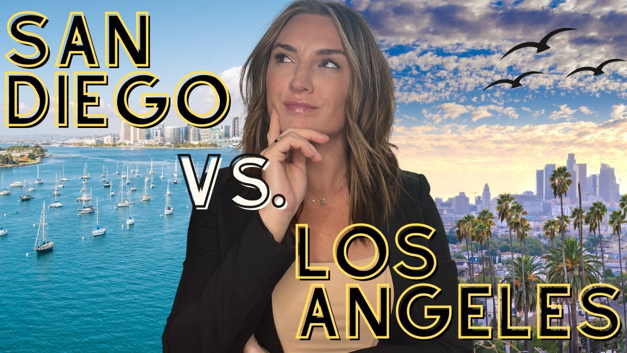 Living in Los Angeles vs. San Diego | Moving to Southern California | La vs. SD