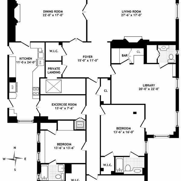 920 Fifth Avenue Unit: 3B