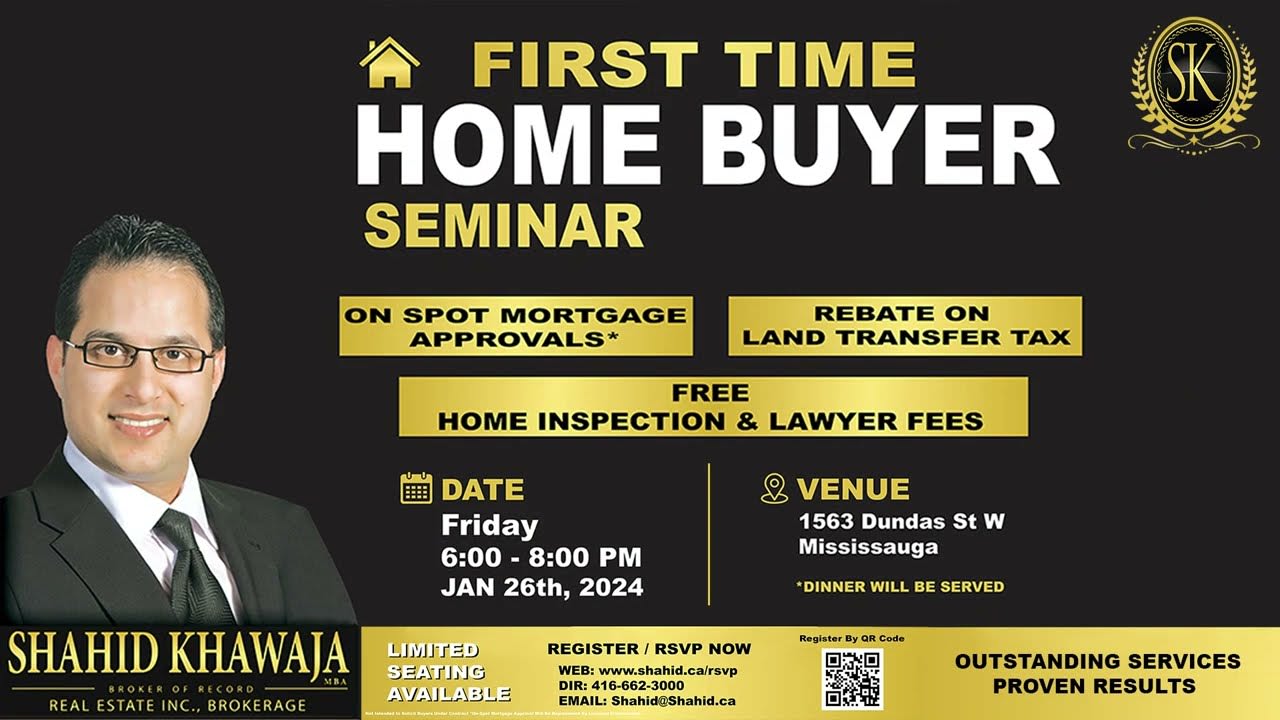 FIRST TIME HOME BUYER SEMINAR REGISTER TODAY!