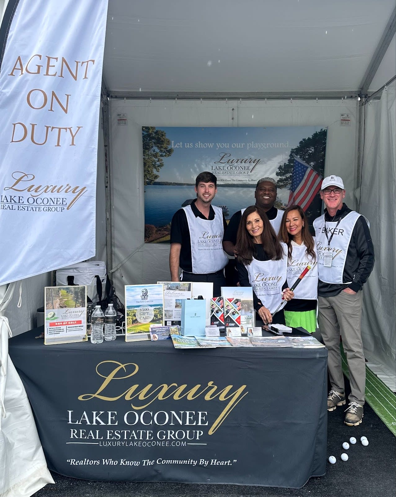 LUXURY LAKE OCONEE REAL ESTATE GROUP SPONSORS PGA TOUR CHAMPIONS EVENT