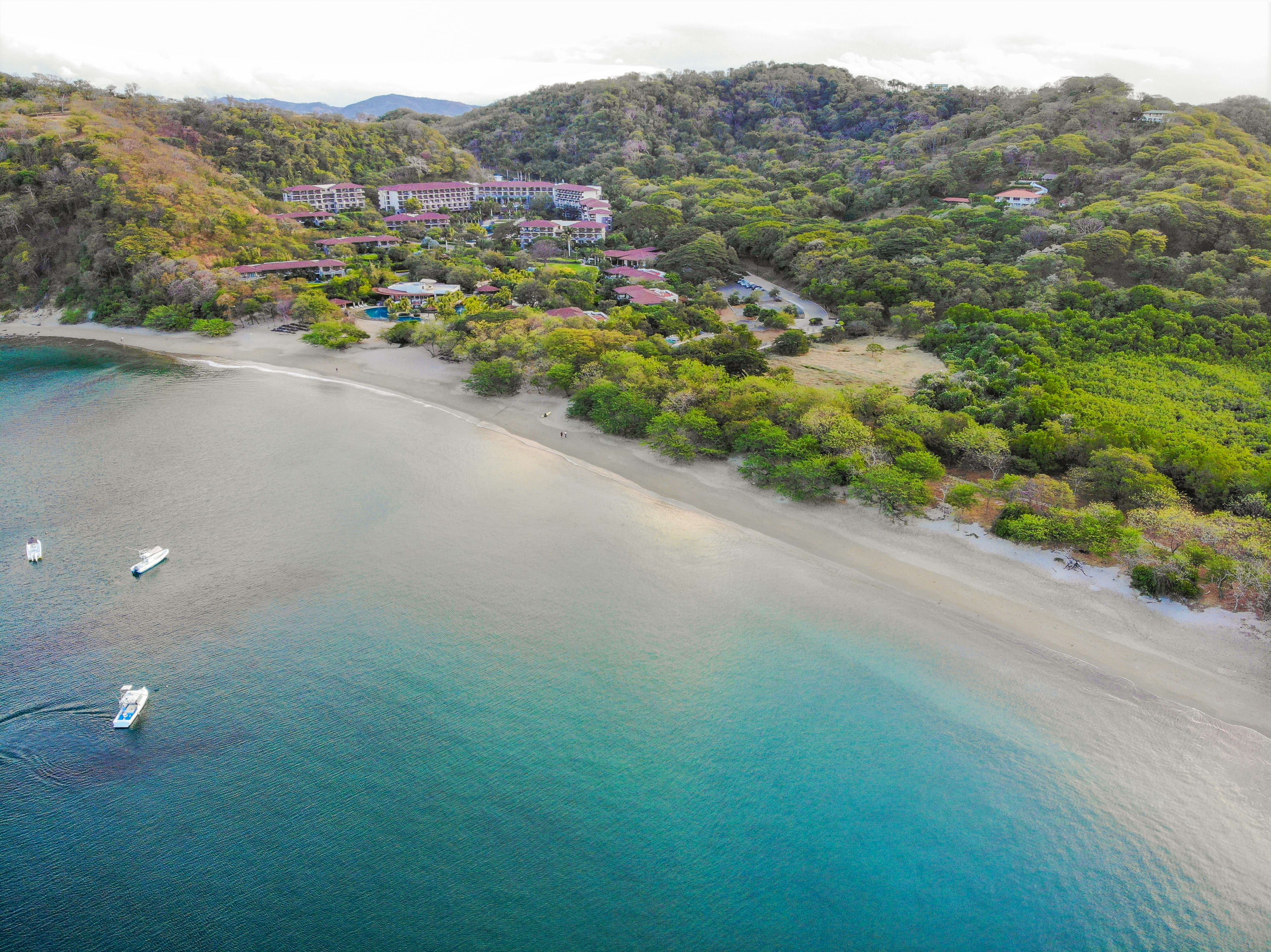 aerial view of dreams las mareas resort